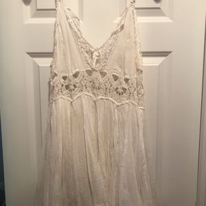 Free People White Dress